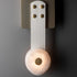 Hubbardton Forge SNAPS LED Sconce in Modern Brass Finish Model: 402031-LED-86-LW-AR