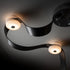 Hubbardton Forge SNAPS Medium LED Pendant in Sterling Finish Model: 401315-LED-STND-85-LK-AR