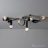 Hubbardton Forge SNAPS Medium LED Pendant in Sterling Finish Model: 401315-LED-STND-85-LK-AR