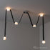 Hubbardton Forge SNAPS Medium LED Pendant in Sterling Finish Model: 401315-LED-STND-85-LK-AR