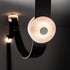 Hubbardton Forge SNAPS Small LED Pendant in Sterling Finish Model: 401850-LED-STND-85-LK-AR