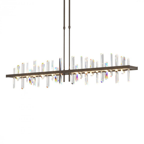 Hubbardton Forge Solitude Large LED Pendant Model: 139738-LED-LONG-86-CR