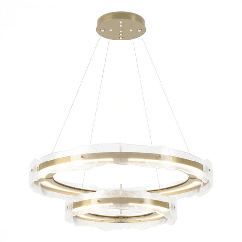 Hubbardton Forge Solstice LED Tiered Pendant in Bronze Finish Model: 139782-LED-STND-05-ZM0598