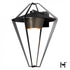 Hubbardton Forge Stellar Large Dark Sky Friendly Outdoor Sconce in Coastal Black Finish Model: 302654-SKT-80-77