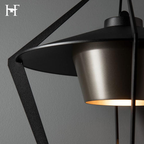 Hubbardton Forge Stellar Large Dark Sky Friendly Outdoor Sconce in Coastal Black Finish Model: 302654-SKT-80-77