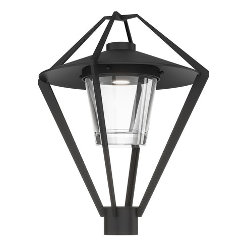 Hubbardton Forge Stellar Post Light in Coastal Oil Rubbed Bronze Finish Model: 342651-SKT-14-ZM0727