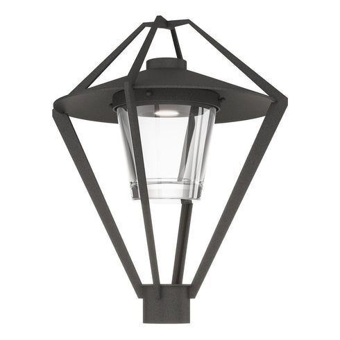 Hubbardton Forge Stellar Post Light in Coastal Oil Rubbed Bronze Finish Model: 342651-SKT-14-ZM0727