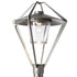 Hubbardton Forge Stellar Post Light in Coastal Oil Rubbed Bronze Finish Model: 342651-SKT-14-ZM0727