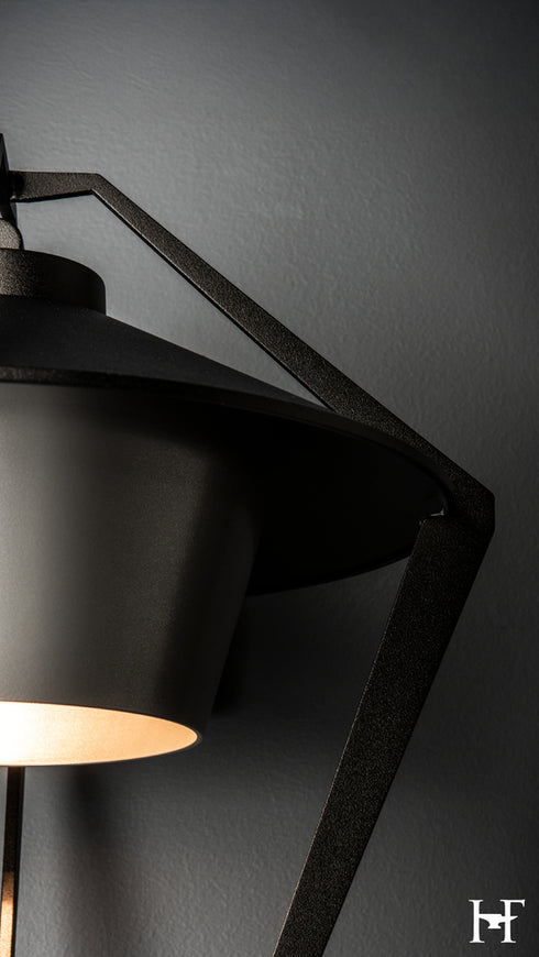 Hubbardton Forge Stellar Small Dark Sky Friendly Outdoor Sconce in Coastal Oil Rubbed Bronze Finish Model: 302653-SKT-14-78