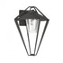 Hubbardton Forge Stellar Small Outdoor Sconce in Coastal Oil Rubbed Bronze Finish Model: 302651-SKT-14-ZM0726