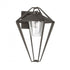 Hubbardton Forge Stellar Small Outdoor Sconce in Coastal Oil Rubbed Bronze Finish Model: 302651-SKT-14-ZM0726