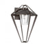 Hubbardton Forge Stellar Small Outdoor Sconce in Coastal Oil Rubbed Bronze Finish Model: 302651-SKT-14-ZM0726