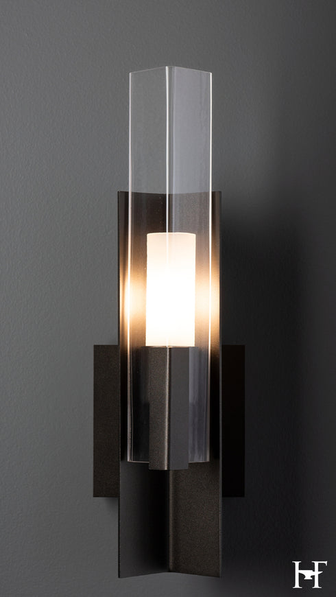 Hubbardton Forge Summit Sconce in Oil Rubbed Bronze Finish Model: 202045-SKT-14-ZM0828