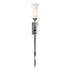 Hubbardton Forge Sweeping Taper ADA Sconce in Bronze Finish Model: 204529-SKT-05-GG0350
