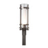 Hubbardton Forge Torch Outdoor Post Light in Coastal Oil Rubbed Bronze Finish Model: 345897-SKT-14-ZS0684