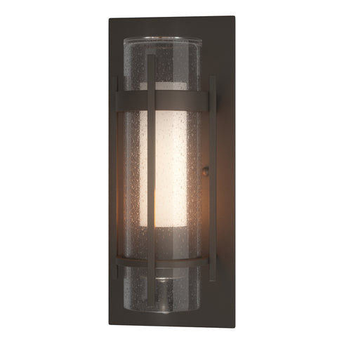Hubbardton Forge Torch Outdoor Sconce in Coastal Oil Rubbed Bronze Finish Model: 305897-SKT-14-ZS0655