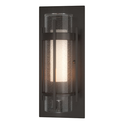 Hubbardton Forge Torch Outdoor Sconce in Coastal Oil Rubbed Bronze Finish Model: 305897-SKT-14-ZS0655