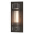 Hubbardton Forge Torch Small Outdoor Sconce in Coastal Oil Rubbed Bronze Finish Model: 305896-SKT-14-ZS0654