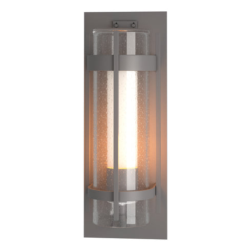Hubbardton Forge Torch XL Outdoor Sconce in Coastal Oil Rubbed Bronze Finish Model: 305899-SKT-14-ZS0664