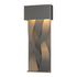 Hubbardton Forge Tress Small Dark Sky Friendly LED Outdoor Sconce in Coastal Oil Rubbed Bronze Finish Model: 302527-LED-14