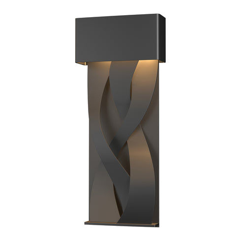 Hubbardton Forge Tress Small Dark Sky Friendly LED Outdoor Sconce in Coastal Oil Rubbed Bronze Finish Model: 302527-LED-14
