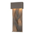 Hubbardton Forge Tress Small Dark Sky Friendly LED Outdoor Sconce in Coastal Oil Rubbed Bronze Finish Model: 302527-LED-14