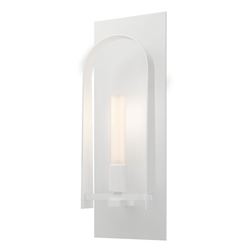 Hubbardton Forge Triomphe 1 Light Sconce in White Finish Model: 201070-SKT-02-02-FD0462