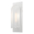 Hubbardton Forge Triomphe 1 Light Sconce in White Finish Model: 201070-SKT-02-02-FD0462