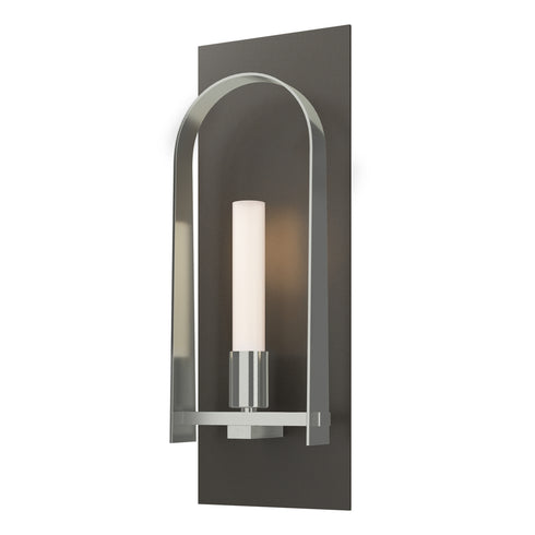 Hubbardton Forge Triomphe 1 Light Sconce in White Finish Model: 201070-SKT-02-02-FD0462