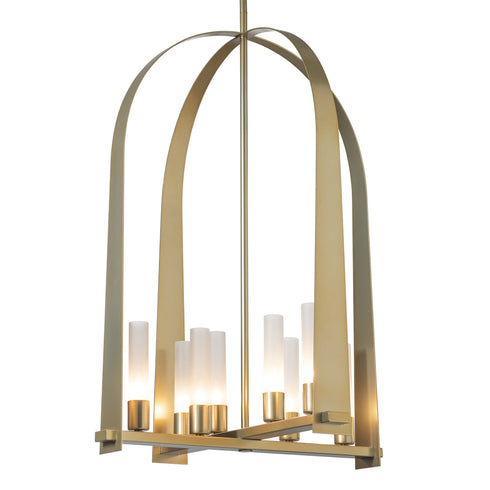 Hubbardton Forge Triomphe 8 Light Pendant Model: 131071-SKT-MULT-20-FD0611