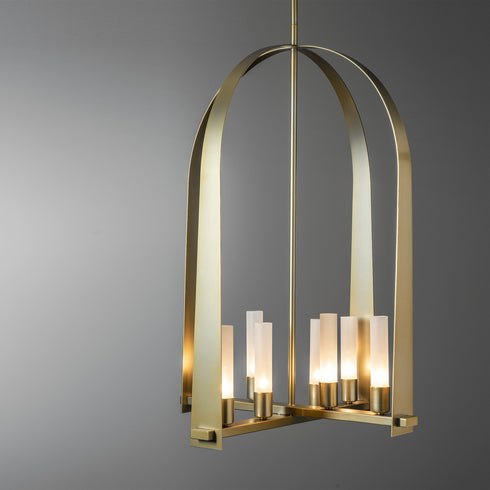 Hubbardton Forge Triomphe 8 Light Pendant Model: 131071-SKT-MULT-20-FD0611
