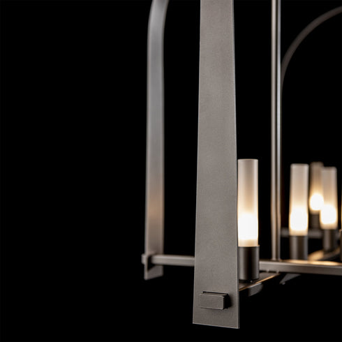 Hubbardton Forge Triomphe 9 Light Linear Pendant Model: 131075-SKT-MULT-14-FD0462