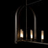 Hubbardton Forge Triomphe 9 Light Linear Pendant Model: 131075-SKT-MULT-14-FD0462