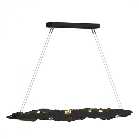 Hubbardton Forge Trove LED Pendant in Bronze Finish Model: 139860-LED-STND-05-CR