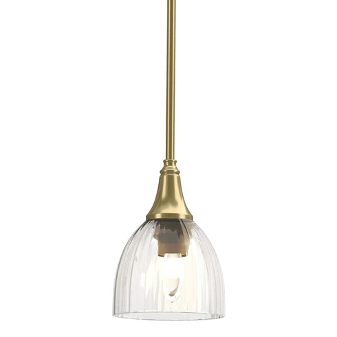 Hubbardton Forge Trumpet Mini Pendant in Bronze Finish Model: 182640-SKT-MULT-05-GG0001