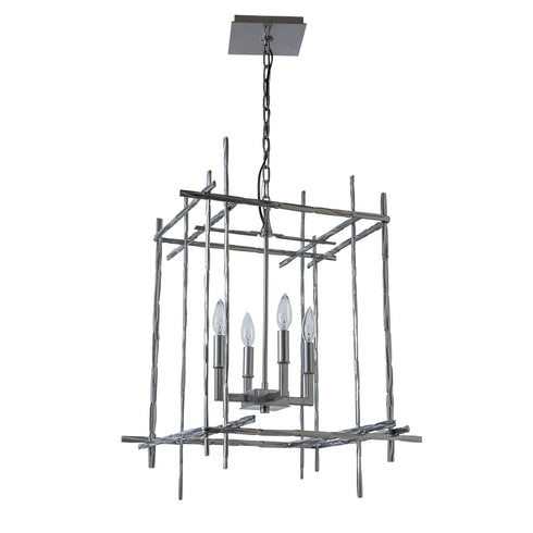 Hubbardton Forge Tura 4 Light Medium Chandelier Model: 101316-SKT-14