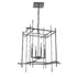 Hubbardton Forge Tura 4 Light Medium Chandelier Model: 101316-SKT-14