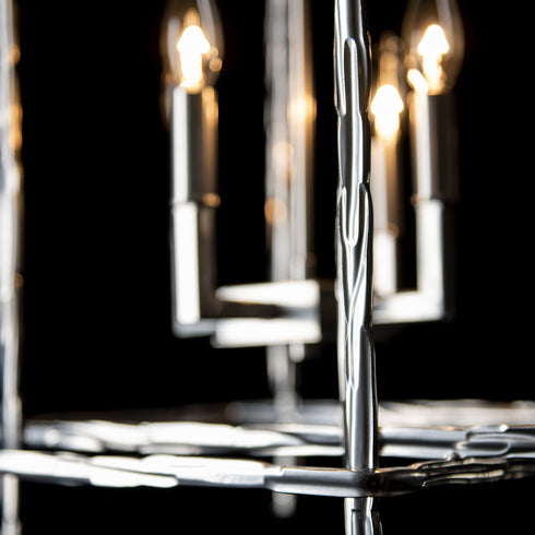 Hubbardton Forge Tura 4 Light Medium Chandelier Model: 101316-SKT-14