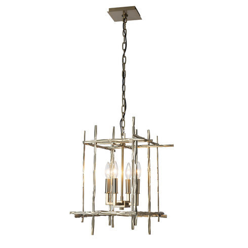 Hubbardton Forge Tura 4 Light Small Chandelier Model: 101315-SKT-10