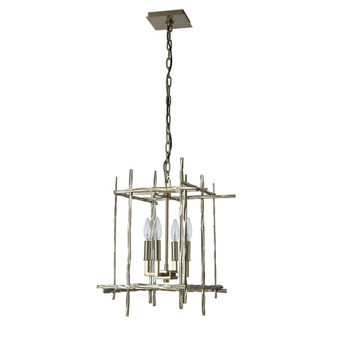 Hubbardton Forge Tura 4 Light Small Chandelier Model: 101315-SKT-10