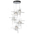 Hubbardton Forge Tura 5 Light Frosted Glass Pendant Model: 131128-SKT-LONG-20-YC0305