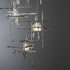 Hubbardton Forge Tura 5 Light Frosted Glass Pendant Model: 131128-SKT-LONG-20-YC0305