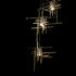 Hubbardton Forge Tura 5 Light Frosted Glass Pendant Model: 131128-SKT-LONG-20-YC0305
