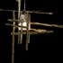 Hubbardton Forge Tura 5 Light Frosted Glass Pendant Model: 131128-SKT-LONG-89-YC0305