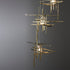 Hubbardton Forge Tura 5 Light Frosted Glass Pendant Model: 131128-SKT-LONG-89-YC0305