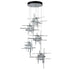 Hubbardton Forge Tura 5 Light Seeded Glass Pendant Model: 131126-SKT-LONG-05-II0728
