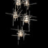 Hubbardton Forge Tura 5 Light Seeded Glass Pendant Model: 131126-SKT-LONG-05-II0728
