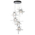 Hubbardton Forge Tura 5 Light Seeded Glass Pendant Model: 131126-SKT-STND-82-II0728