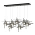 Hubbardton Forge Tura 7 Light Frosted Glass Rectangular Model: 131096-SKT-STND-86-YC0305