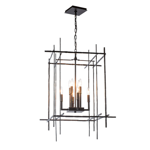 Hubbardton Forge Tura 8 Light Large Chandelier Model: 101317-SKT-14